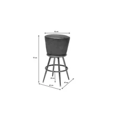 Tabouret de bar Lady Rock Vintage