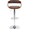 Tabouret de bar Monaco choco