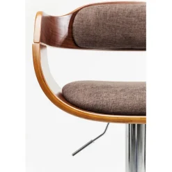 Tabouret de bar Monaco choco