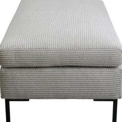 Tabouret Gianni Cord gris