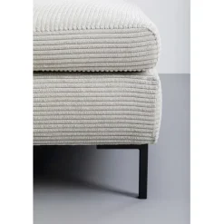 Tabouret Gianni Cord gris