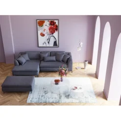 Tabouret Gianni gris