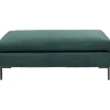 Tabouret Gianni velours vert foncé