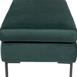 Tabouret Gianni velours vert foncé