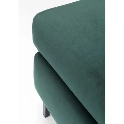 Tabouret Gianni velours vert foncé