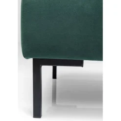 Tabouret Gianni velours vert foncé