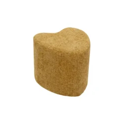 Tabouret Lovely jaune 36x34cm