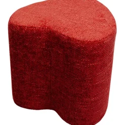 Tabouret Lovely rouge 36x34cm