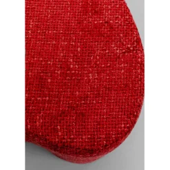 Tabouret Lovely rouge 36x34cm