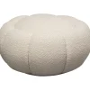 Tabouret Peppo Bloom blanc Ø72cm