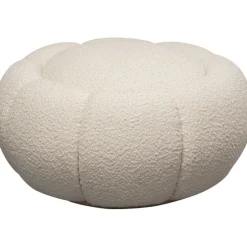 Tabouret Peppo Bloom blanc Ø72cm