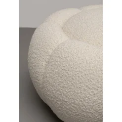 Tabouret Peppo Bloom blanc Ø72cm