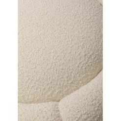 Tabouret Peppo Bloom blanc Ø72cm