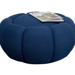 Tabouret Peppo Bloom bleu Ø76cm