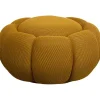 Tabouret Peppo Bloom jaune Ø76cm