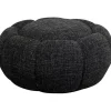 Tabouret Peppo Bloom Melange noir Ø72cm