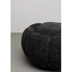 Tabouret Peppo Bloom Melange noir Ø72cm
