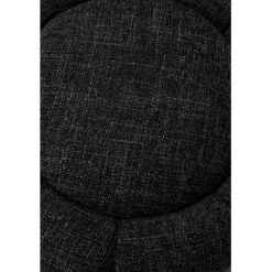 Tabouret Peppo Bloom Melange noir Ø72cm