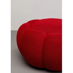 Tabouret Peppo Bloom rouge Ø72cm
