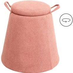 Tabouret Thimble fuchsia Ø51cm