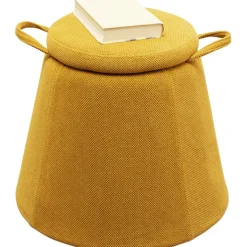 Tabouret Thimble  jaune Ø51cm