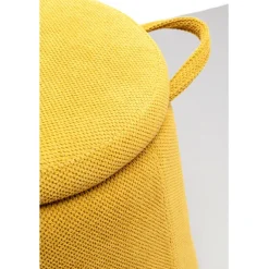 Tabouret Thimble  jaune Ø51cm