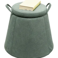 Tabouret Thimble vert Ø51cm