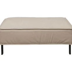 Tabouret Victor cuir gris
