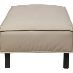 Tabouret Victor cuir gris