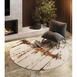 Tapis Abstract Grey Line Ø200cm