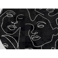 Tapis Art Faces Ø250cm