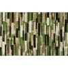 Tapis Brick vert 170x240cm
