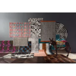 Tapis Cosmo Fur Gris-Brun 200x300cm