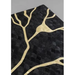 Tapis Fulmine noir 170x240cm
