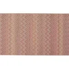Tapis Outdoor Zigzag rouge 230x330cm
