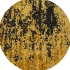 Tapis Silja jaune Ø200cm
