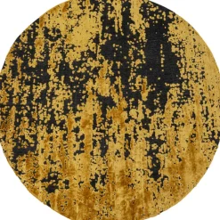 Tapis Silja jaune Ø200cm