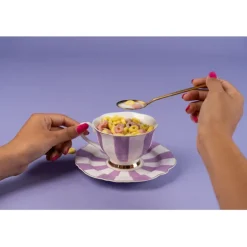 Tasse à café Harlequin violet (2 pcs.)