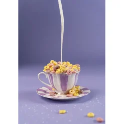 Tasse à café Harlequin violet (2 pcs.)