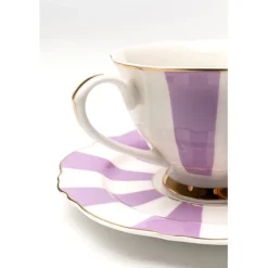 Tasse à café Harlequin violet (2 pcs.)