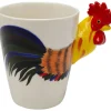 Tasse Funny Animal Rooster 12cm