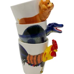 Tasse Funny Animal Rooster 12cm