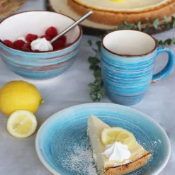 Tasse Swirl bleu