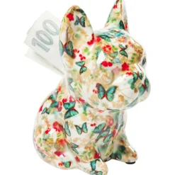 Tirelire Dog Fiore 12cm ass.