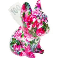 Tirelire Dog Fiore 12cm ass.
