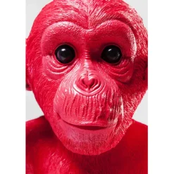 Tirelire Monkey Kikazaru rouge