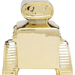 Tirelire Robot doré 16cm