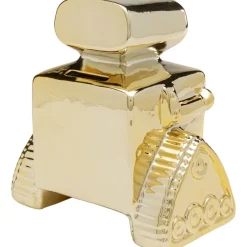 Tirelire Robot doré 16cm
