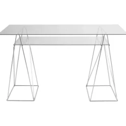 Tréteaux - bureau Polar chromé (set de 2)