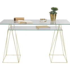 Tréteaux - bureau Polar laiton (set de 2)